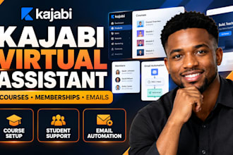 be your kajabi VA kajabi course manager kajabi migration and integration