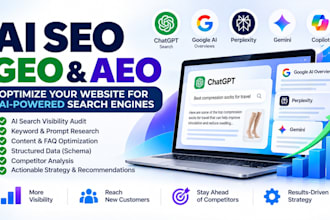 optimize your website for ai SEO, GEO and aeo