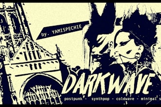 ghost produce darkwave goth post punk music with a dark haunting vibe