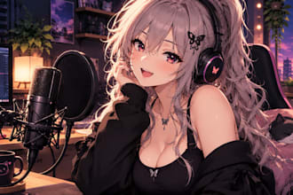 record a sensually nsfw voice over or custom erotic audio female voice acting