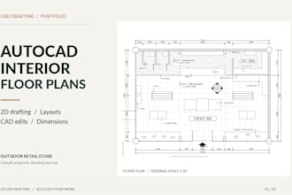 create and edit autocad interior floor plans