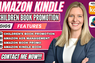 manage amazon kdp ads for children books,amazon kindle book,amazon book promo