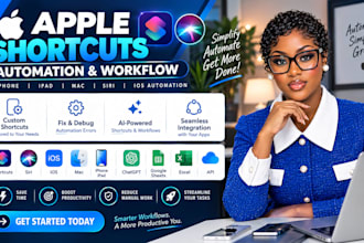 automate business tasks with apple shortcuts google sheets excel iphone ios