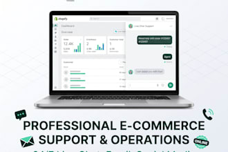 be your ecommerce customer support and operations manager