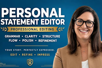 heavily edit, refine your university and college admission application letters