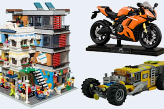 design custom 3d lego model lego set toys manual instructions 3d lego aircraft