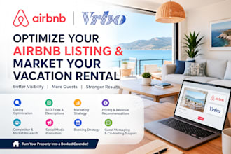 optimize your airbnb listing and market your vacation rental