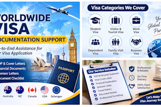provide visa application support