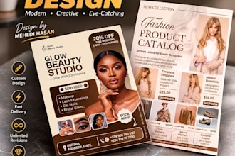 create eye catching custom flyer designs