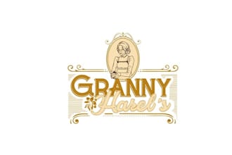 design still old fashion logo for retail jar of seasonings