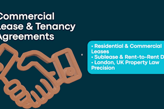 draft lease agreements, commercial property contracts, deeds