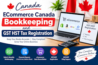 do ecommerce canada bookkeeping and gst hst tax registration
