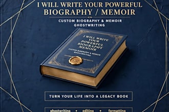 ghostwriting your biography and personal story in french