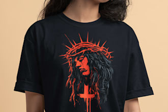 do create custom christian t shirt designs