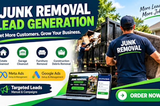 generate junk removal estate cleanout garage cleanout and furniture removal lead