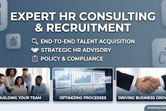 do HR consulting and recruitment for your business