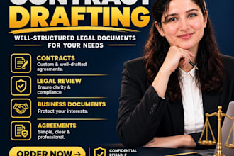 draft agreements, legal contracts and nda