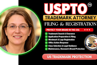 be your uspto trademark attorney for filing and registration