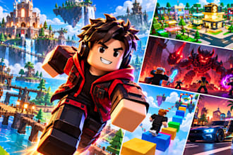 build roblox full game creation, roblox builder, map, roblox game developer