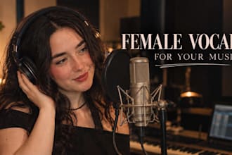 record professional female vocals for your song
