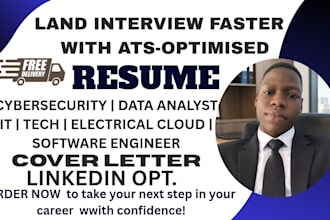 deliver faang, tech, IT, cybersecurity, software, sales and engineering resumes