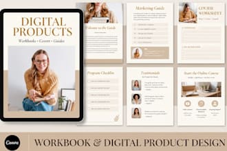 design workbooks, ebook covers, lead magnets, PDF ebooks and digital guides