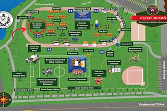 design event maps, festival maps, venue layout, 2d, 3d event maps