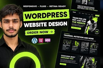 build a mobile responsive wordpress website design for your business