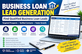 commercial leading prospects, business loan leads,