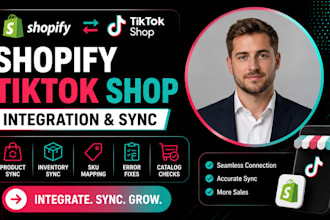 tiktok shopify, tiktok integration, product sync, inventory sync, shopify fix