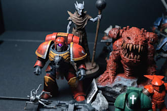 create warhammer 40k art
