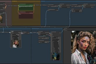 build comfyui workflows, fix errors, install nodes, stable diffusion, ai image