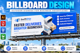 design print ready billboards and outdoor advertising signs for business