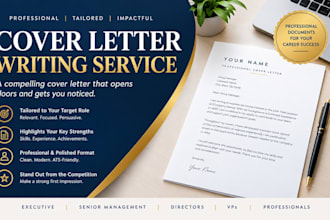 write a tailored cover letter