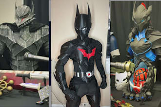 create custom cosplay costume, 3d cosplay and halloween costume designs