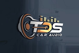 design vehicle car audio electronics logo