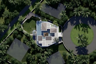 create luxury 3d condo, townhouse, chateau, palazzo and villa designs