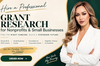 research nonprofit grants, small business grants and funding opportunities