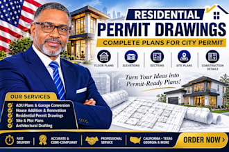 create residential building permit as a civil engineer