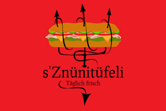 design restaurant pizza food business logo