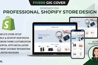 design online store ecommerce website shopify