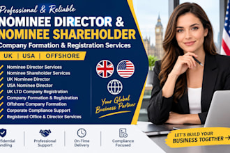 provide professional nominee director service worldwide