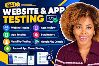 do mobile app testing, app reviews, app installs, qa testing