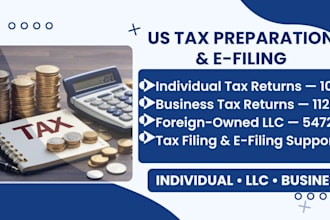 prepare and efile your US business tax return