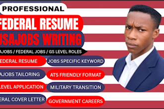 write a federal resume for usajobs applications