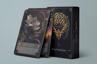 design custom tcg cards and trading card templates