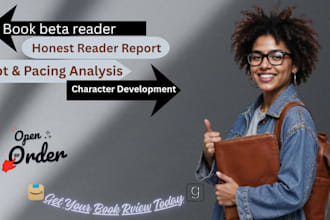 read and critique your novel, ebook or fiction manuscript