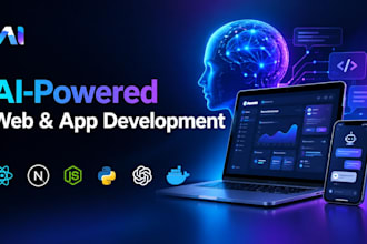 do ai website, ai software, ai web application, as ai engineer