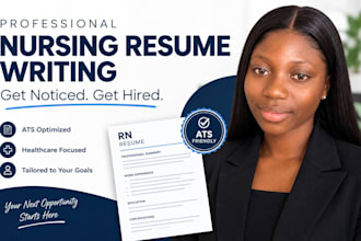 write an ats optimized nursing resume for registered nurses