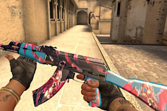 create custom anime weapon skins for counter strike